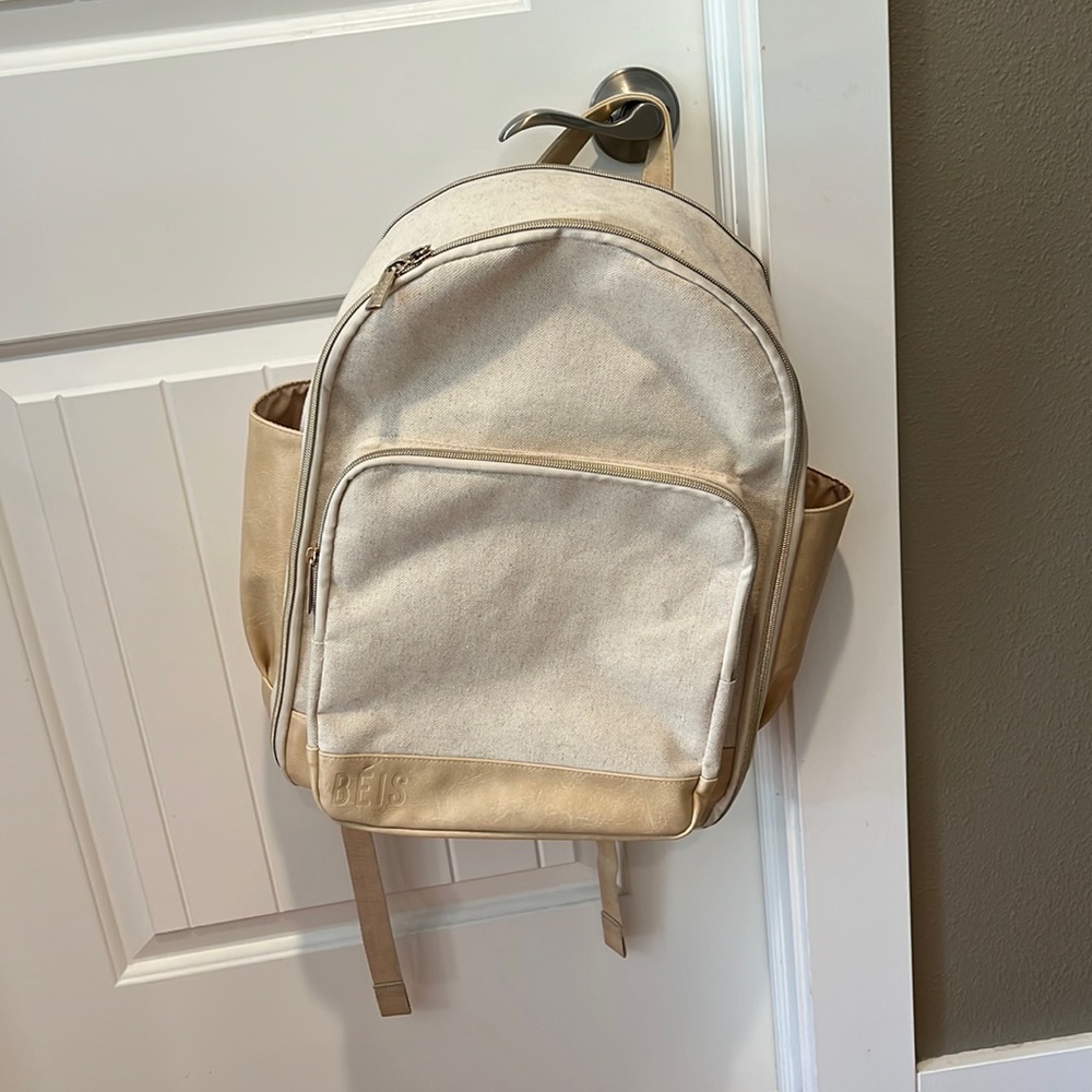 Like New -  Beis Travel Backpack